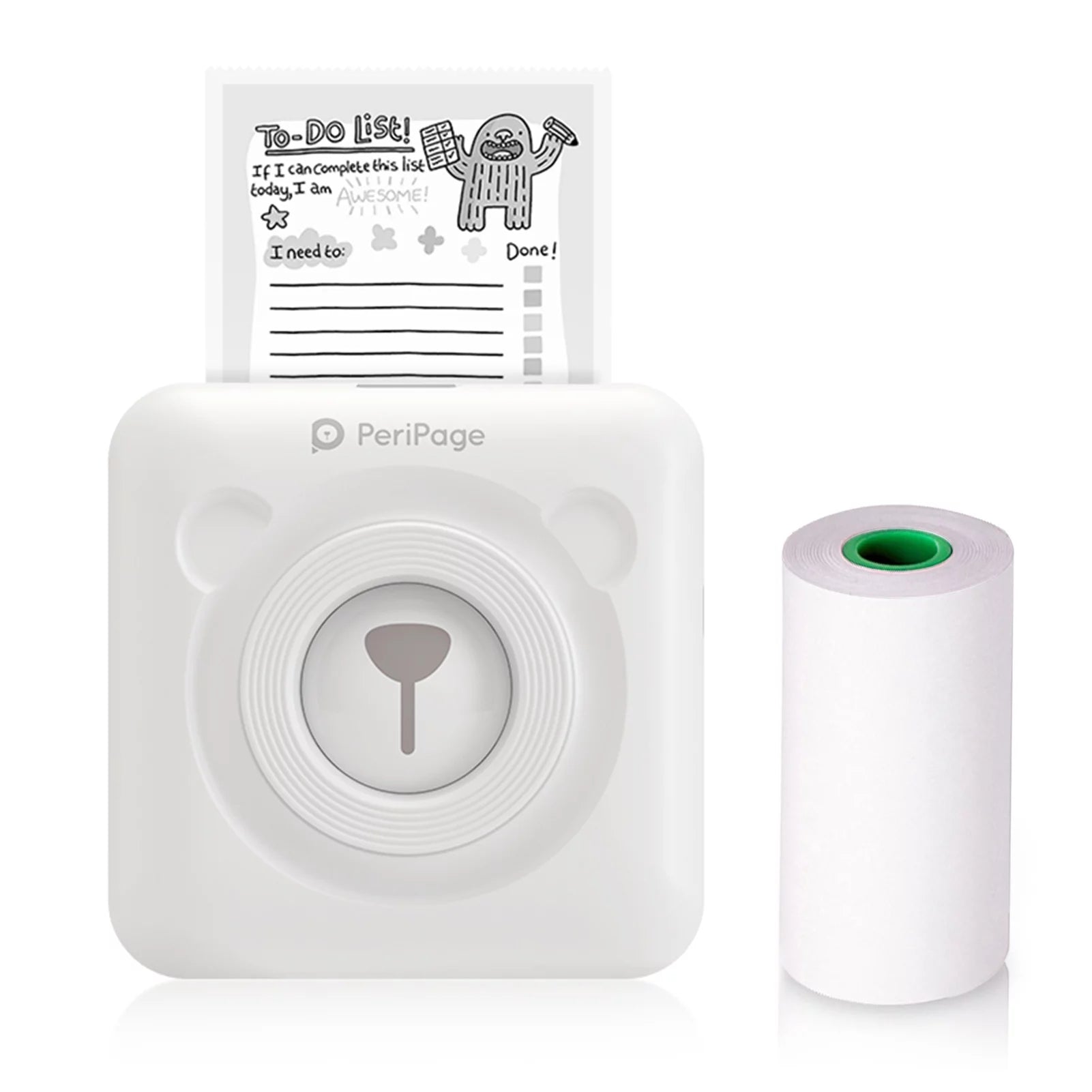 moobody A6 Mini Pocket Printer: Fast and Wireless Thermal Printer for Inkless Printing