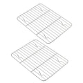 Aspire Cooling Rack 2 Pack, Stainless Steel Baking Racks for Cooking Baking Roasting Grilling-15.3 x 11.2 2PACK