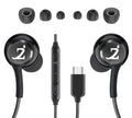 PRO Stereo HeadPhones Compatible with Samsung LG Google Apple iPads with Hands-Free Built-In Microphone Buttons + Crisp Digital Titanium Clear Audio! (USB-C / PD)