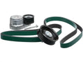 Serpentine Belt Drive Component Kit - Compatible with 2003 - 2010 Dodge Ram 3500 5.9L / 6.7L 6-Cylinder Turbo Diesel (with AC) 2004 2005 2006 2007 2008 2009