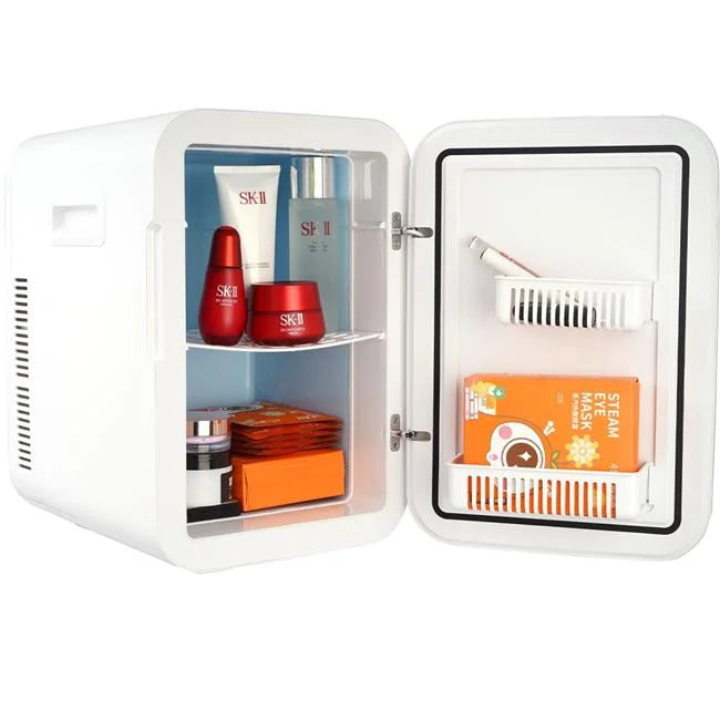 Vevor  20 Liter Skincare Fridges with Temper Control Touch Screen, White