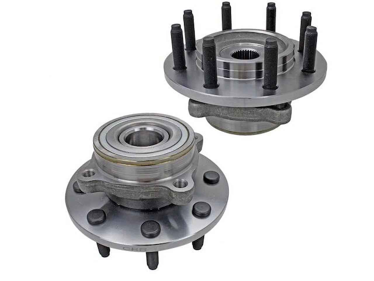 Front Wheel Bearing Hub Assembly - Set of 2 - Compatible with 2000 - 2001 Dodge Ram 2500 4WD with 2-Wheel ABS Brakes