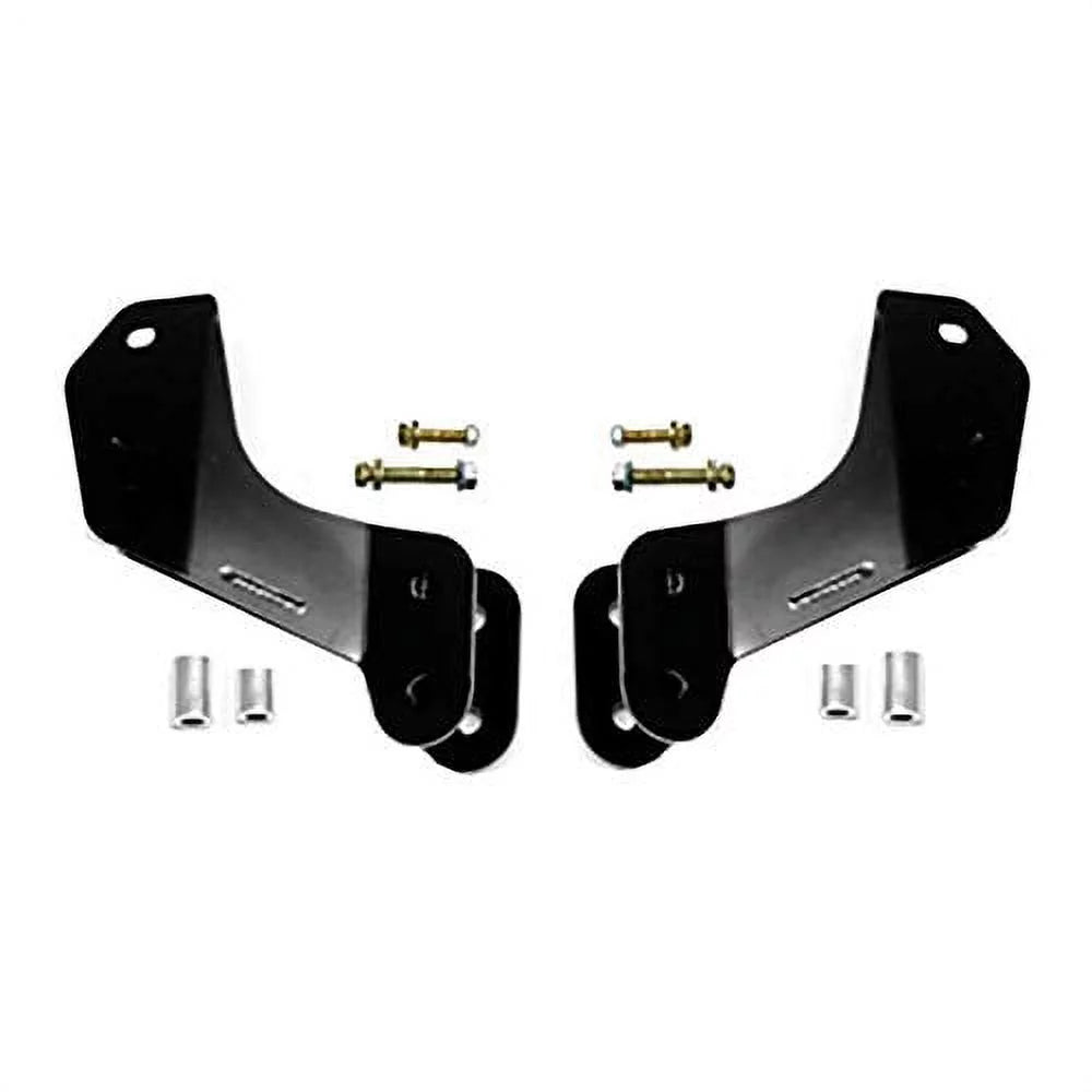 EVO Manufacturing EVO-3003B JL Front Control Arm Drop Brackets, Black