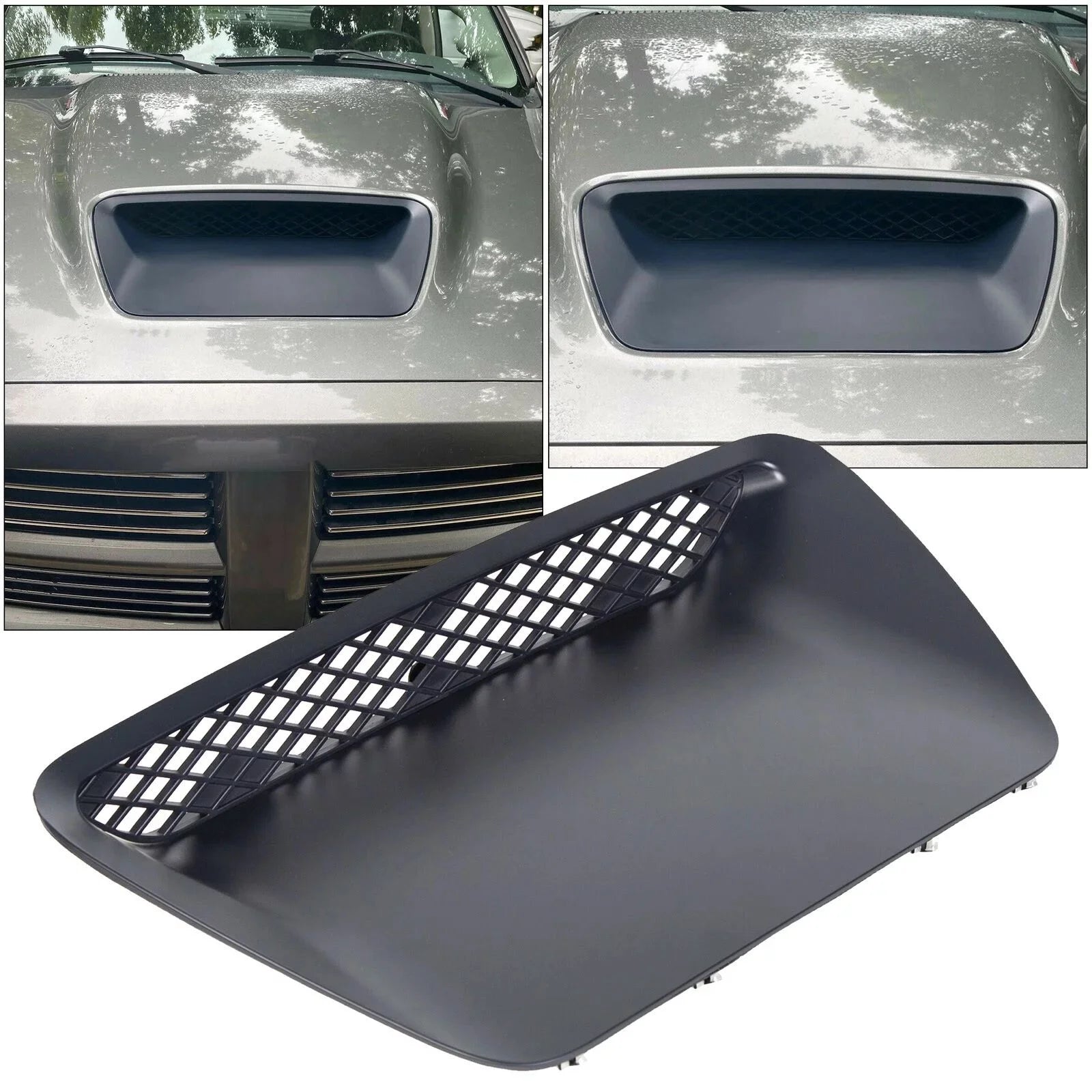 Kojem Hood Scoop Molding Bezel for 2004 2005 Dodge Ram 1500 SRT Replace for  YL23TZZAB 5029770AA