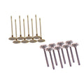 DNJ VK16223 Exhaust Intake Valve Kit Fits Cars & Trucks 93-01 Honda Prelude L4 2.2L DOHC 16V EV223 X8 IV223 X8