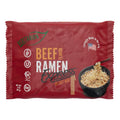 RAMEN EXPRESS Ramen Noodle Packs, Vegetarian, Egg and Dairy-Free, Beef Flavor, Pack of 24