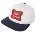 Miller High Life White Snapback Hat
