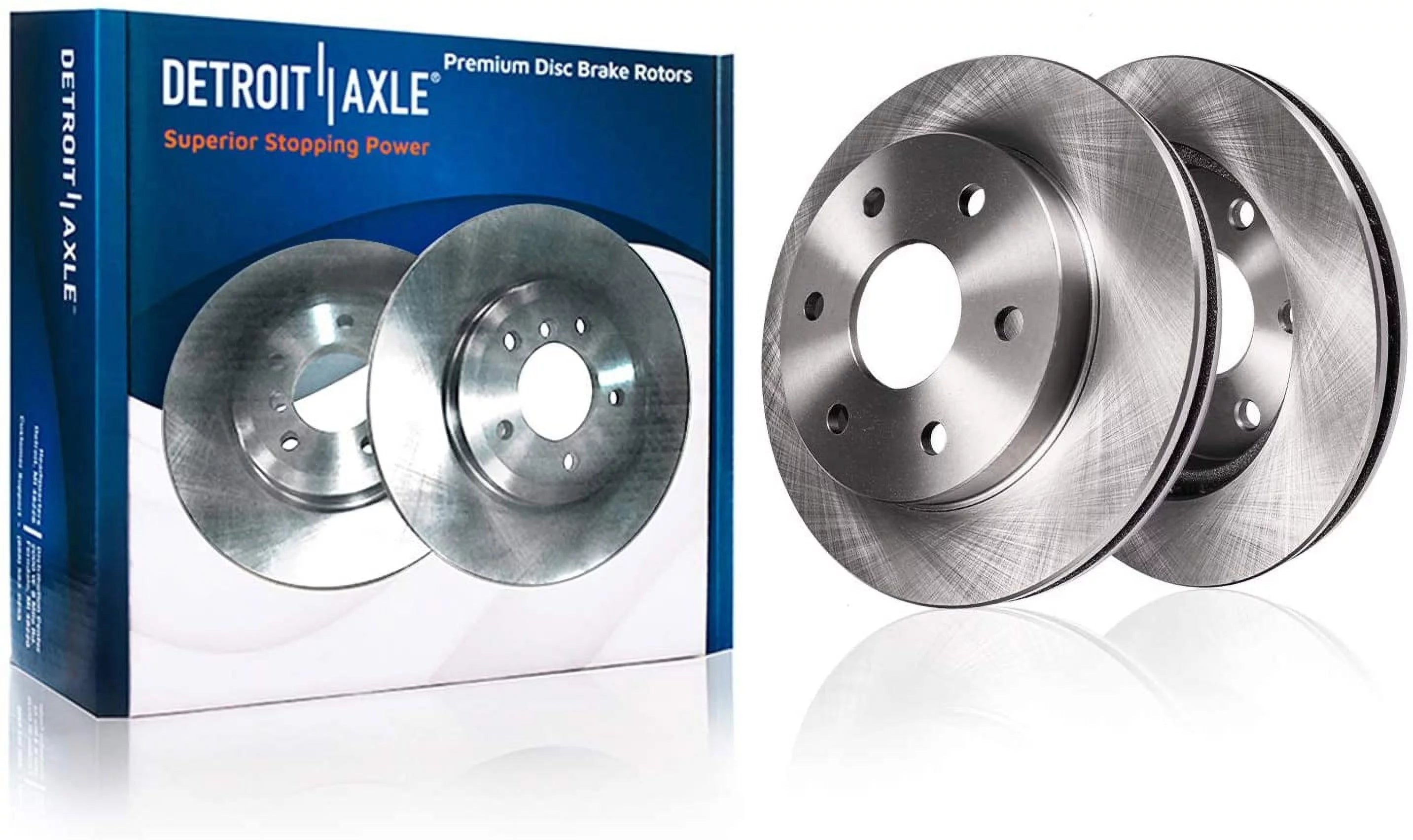 Detroit Axle - 12.54 (318.5mm) Front Brakes and Rotors Brake Replacement for Toyota 4Runner Tacoma Fits select: 2004 TOYOTA TACOMA XTRACAB, 2002 TOYOTA 4RUNNER BADLANDS