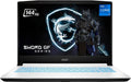 MSI Sword 15.6 144Hz Gaming Laptop Newest, Intel Core i7 12650H Processor, 64GB RAM, 2TB SSD, NVIDIA GeForce RTX 3060, Wi-Fi6, Bluetooth, Backlit, Windows 11 +Accessories