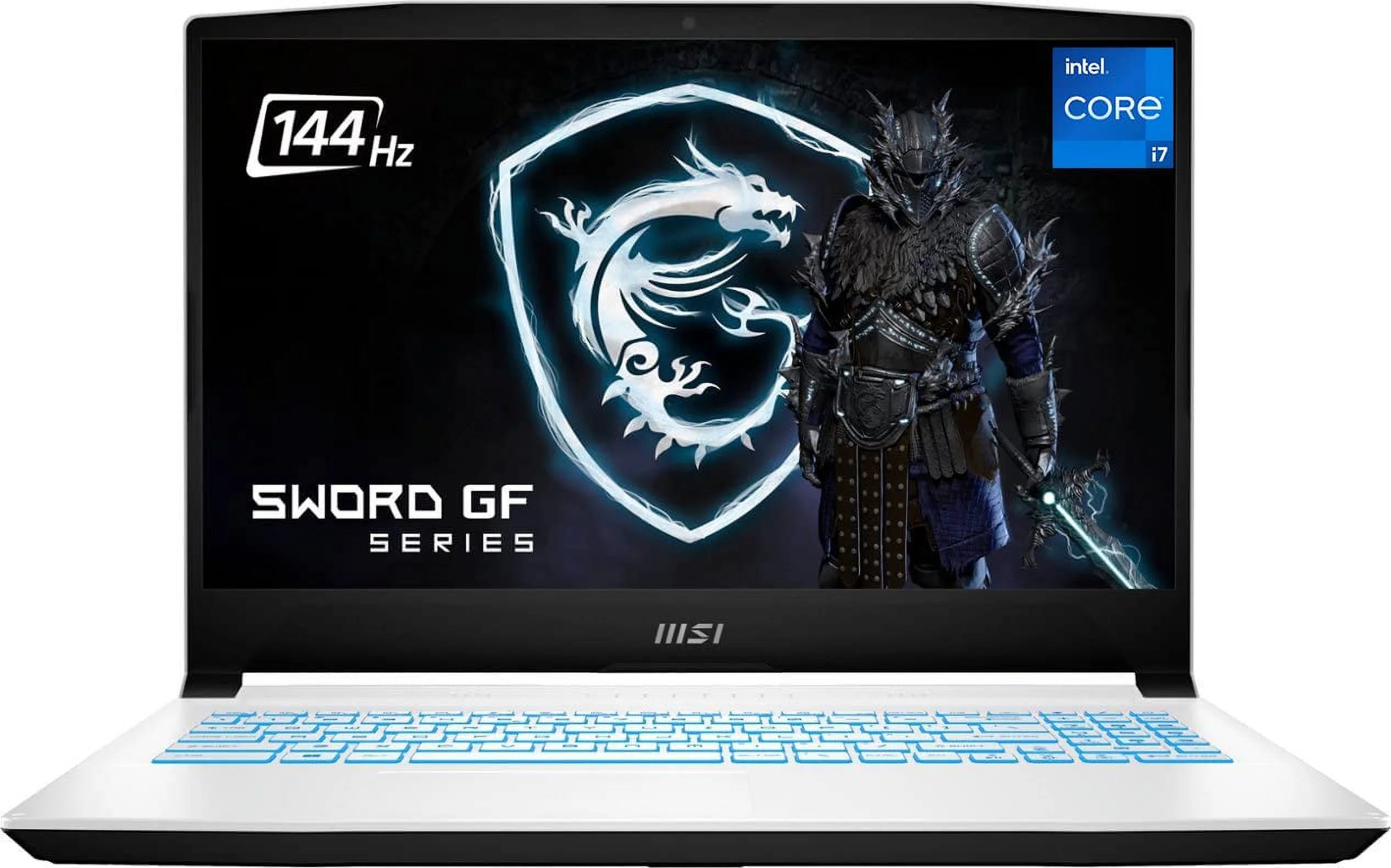 MSI Sword 15.6 144Hz Gaming Laptop Newest, Intel Core i7 12650H Processor, 64GB RAM, 2TB SSD, NVIDIA GeForce RTX 3060, Wi-Fi6, Bluetooth, Backlit, Windows 11 +Accessories