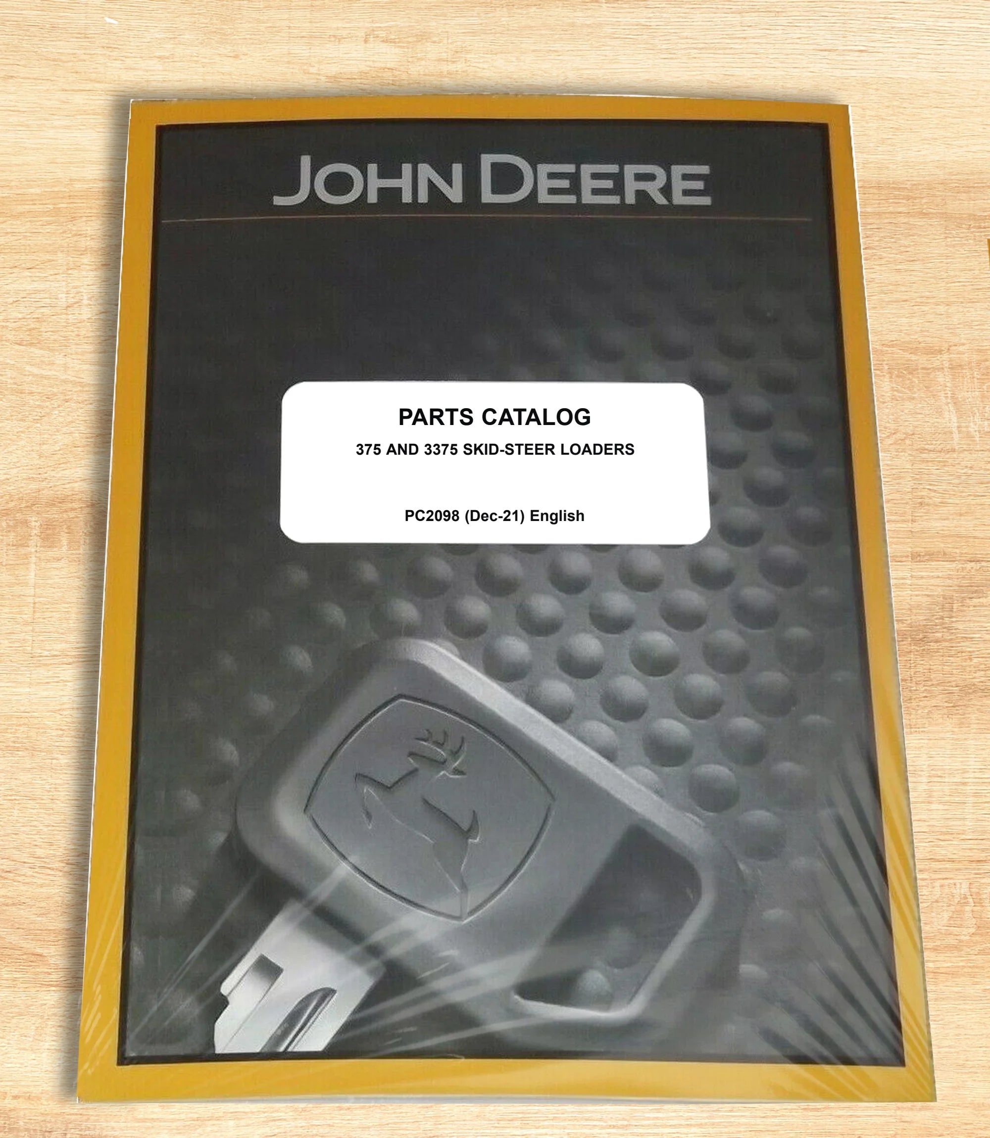 John Deere 375, 3375 Skid Steer   Parts Catalog - Part Number # PC2098