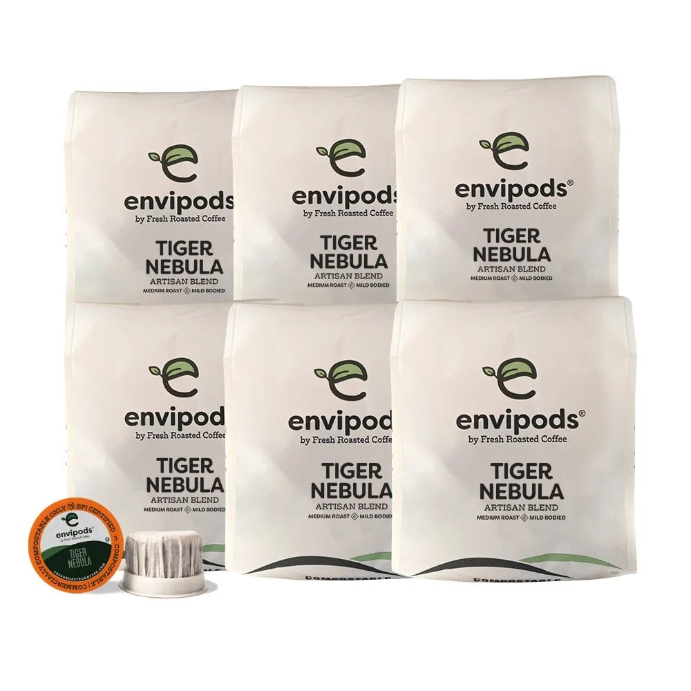 envipods by Fresh Roasted Coffee Tiger Nebula 72 K-cup Compatible envipods