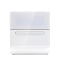 QIUTMER  Dish Washing Machines for Household Purposes, Portable Countertop DishwasherAuto Water Injection