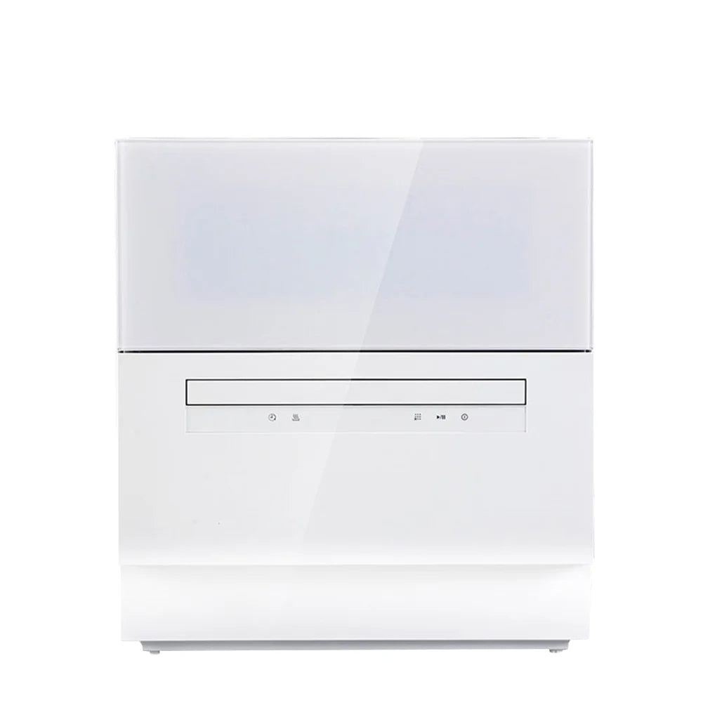 QIUTMER  Dish Washing Machines for Household Purposes, Portable Countertop DishwasherAuto Water Injection