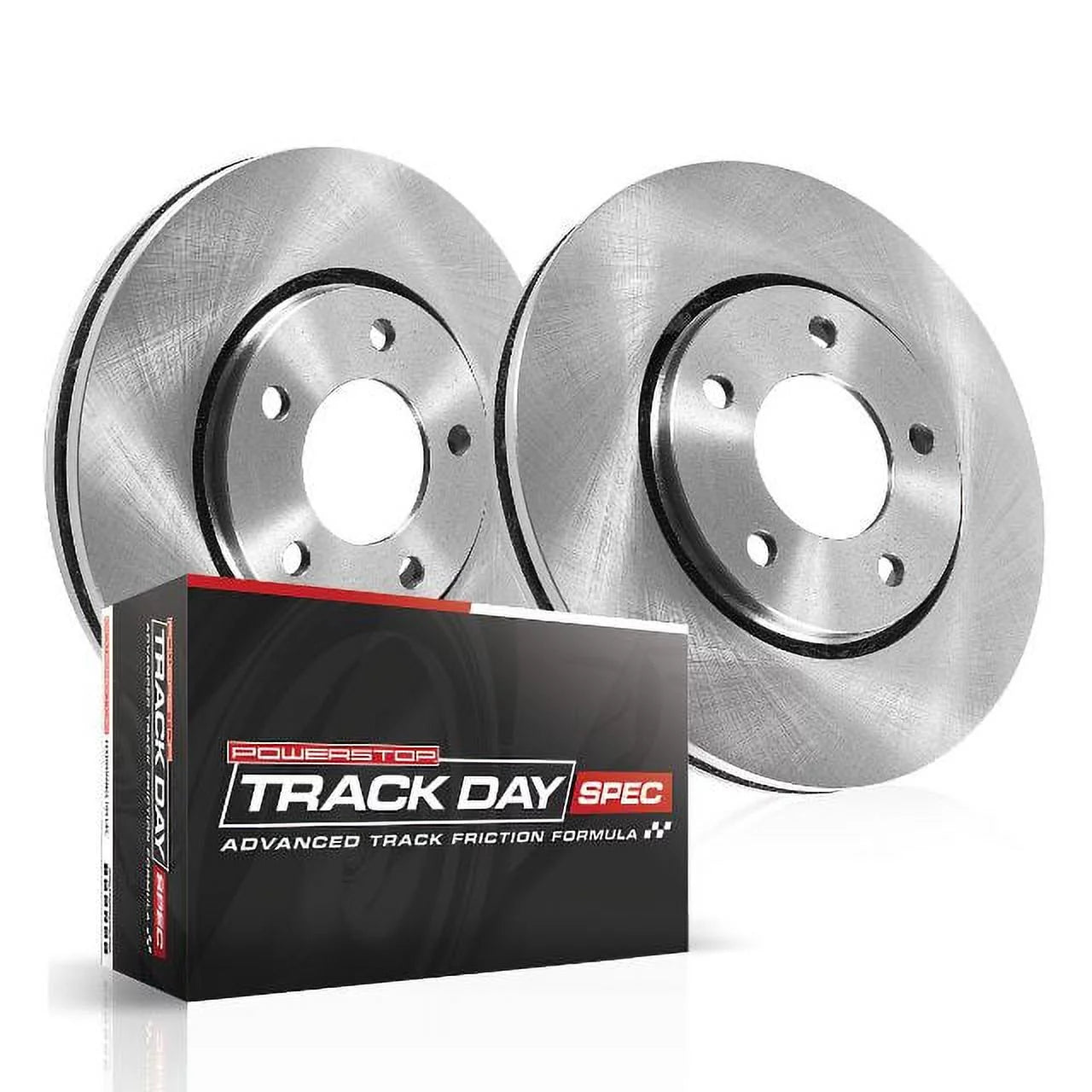 Power Stop Front Track Day Brake Pad and Rotor Kit TDSK6818