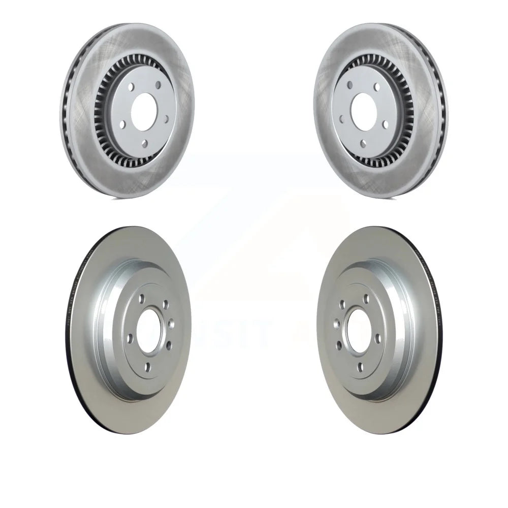 Front Rear Coated Disc Brake Rotors Kit For Ford Five Hundred Freestyle Taurus Mercury Montego X Sable KG-100777