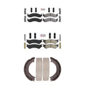 Transit Auto Front Semi-Metallic Disc Brake Pads Kit For Ford E-250 Econoline E-350 Super Duty Club Wagon KNN-100862