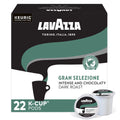 Lavazza Gran Selezione Single-Serve Coffee K-Cups For Keurig Brewer - 22 Count, 100% Arabica, Rainforest Alliance Certified 100% Sustainably Grown, Value Pack