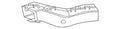 New Genuine BMW Front Left Brake Air Duct (2011-2013) OE 51747222877