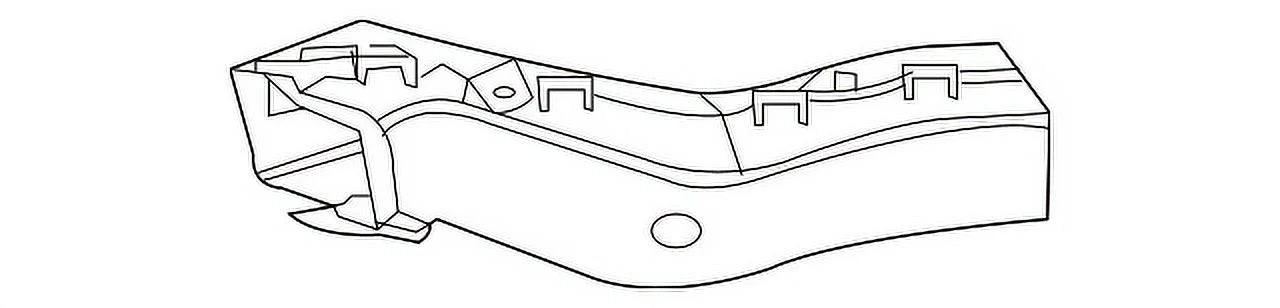 New Genuine BMW Front Left Brake Air Duct (2011-2013) OE 51747222877