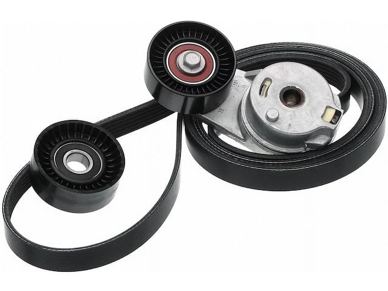 Serpentine Belt Drive Component Kit - Compatible with 2009 - 2010 Dodge Ram 1500 5.7L V8 GAS