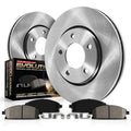 Power Stop Rear Stock Replacement Brake Pad and Rotor Kit KOE2018