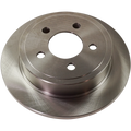 SURESTOP Brake Disc Rotor Compatible with Jeep Liberty Rear, Driver or Passenger Side 2003-2007