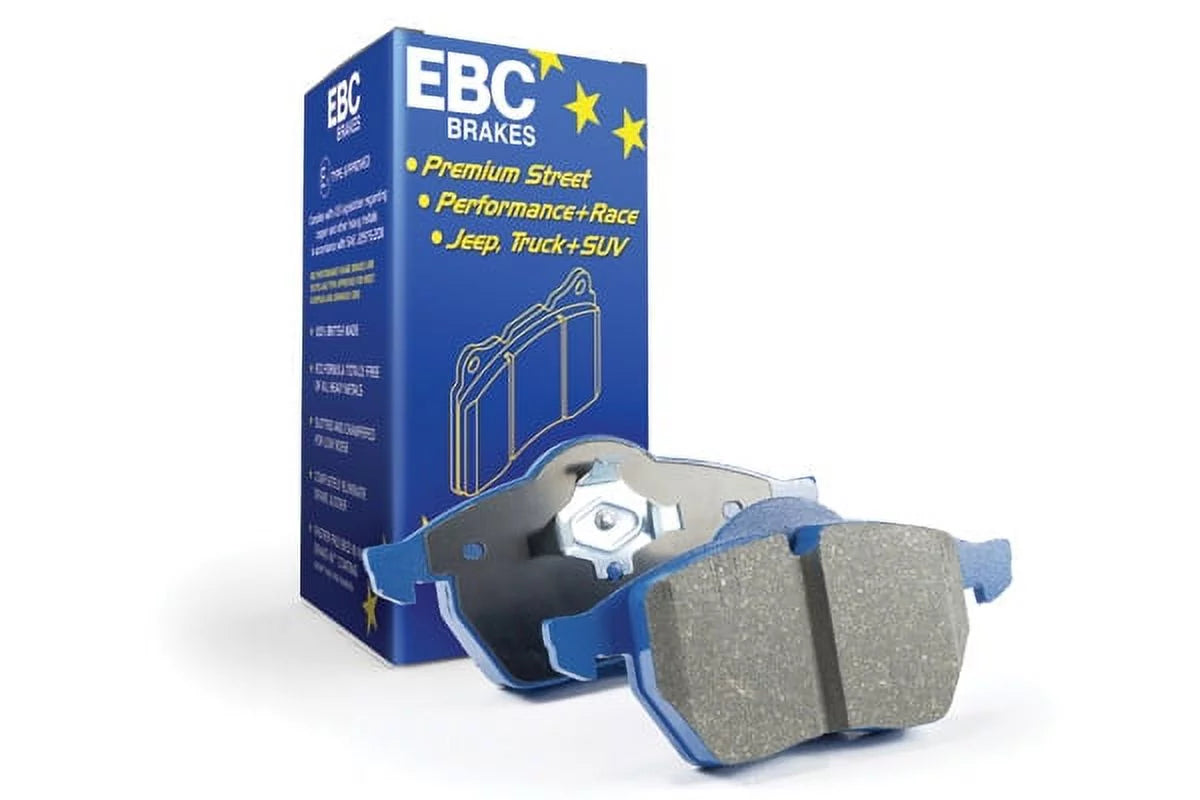EBC Brakes Bluestuff NDX Trackday Brake Pad Set Fits select: 2008-2009 AUDI TT, 2012 VOLKSWAGEN GOLF