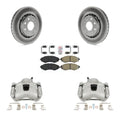 Transit Auto Front Disc Brake Caliper Coated Rotors And Semi-Metallic Pads Kit For Chevrolet Aveo Spark Aveo5 EV Pontiac G3 Suzuki Wave Wave5 Swift+ KCG-100529N