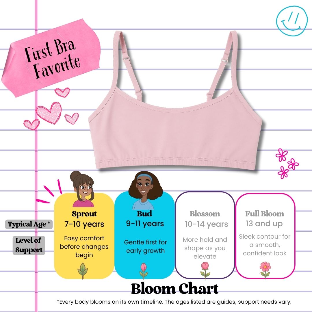 Girls Cotton Training Bras