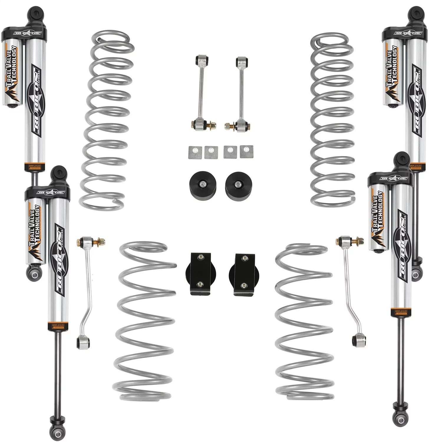Rubicon Express JL7141PB Standard Kit w/Shocks Fits 18-21 Wrangler (JL) Fits select: 2018-2019,2021 JEEP WRANGLER UNLIMITED
