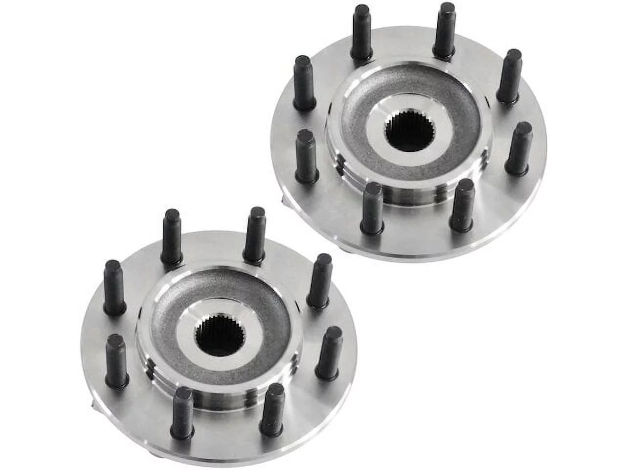 Front Wheel Hub Assembly Set - Compatible with 2000 - 2002 Dodge Ram 2500 4WD 2001