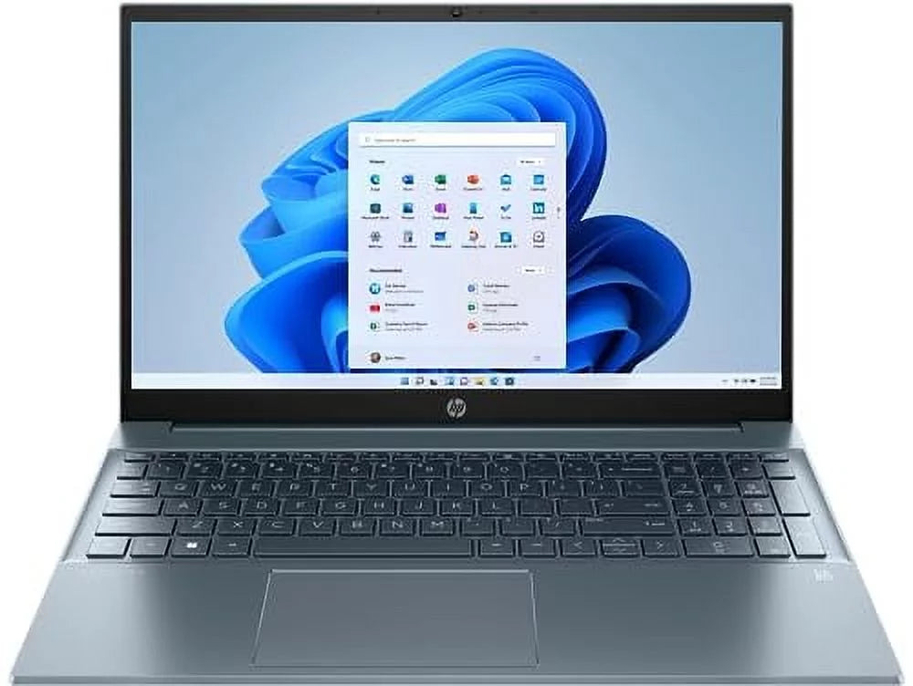 HP Pavilion 15 Laptop 2022 New, 15.6 FHD IPS Touchscreen, Intel i7-1165G7 4-Core, Iris Xe Graphics, 8GB DDR4, 256GB SSD, Backlit Keyboard, Fingerprint Reader, Wi-Fi 6, Win10 Home, COU 32GB USB