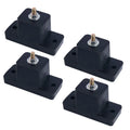 Yabuy Heavy Duty Air Conditioner Mounting Bracket, Rubber Isolator Pads, 4Pack Minimize Vibration and Noise