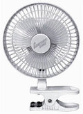 Comfort Zone CZ6C 6-Inch 2-Speed Clip-On Fan