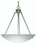 Nuvo Pendant Fixture,3L,23,Alab,Br Nkl 60-370