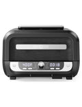 12-in-1 Indoor Grill with 6.3-Quart Air Fryer, Smokeless Indoor Electric Grill, Roast, Bake, and Smart Cook System, Dehydrate 1700W
