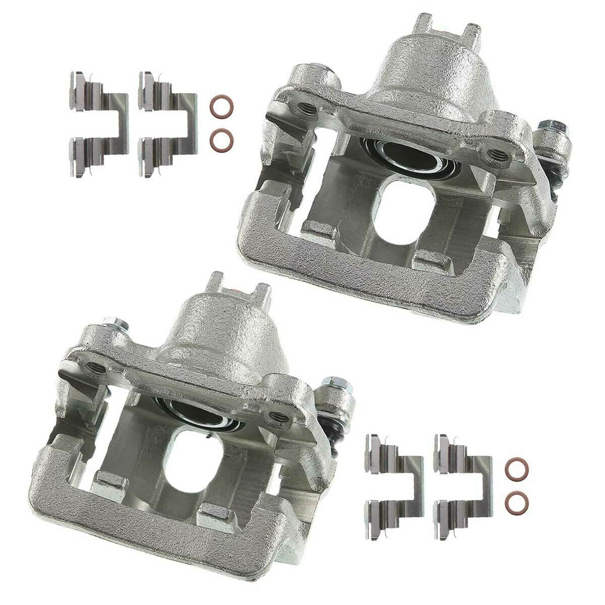 2x Brake Caliper w/ Bracket Rear For 2001-2006 Acura MDX 2003-2008 Honda Pilot