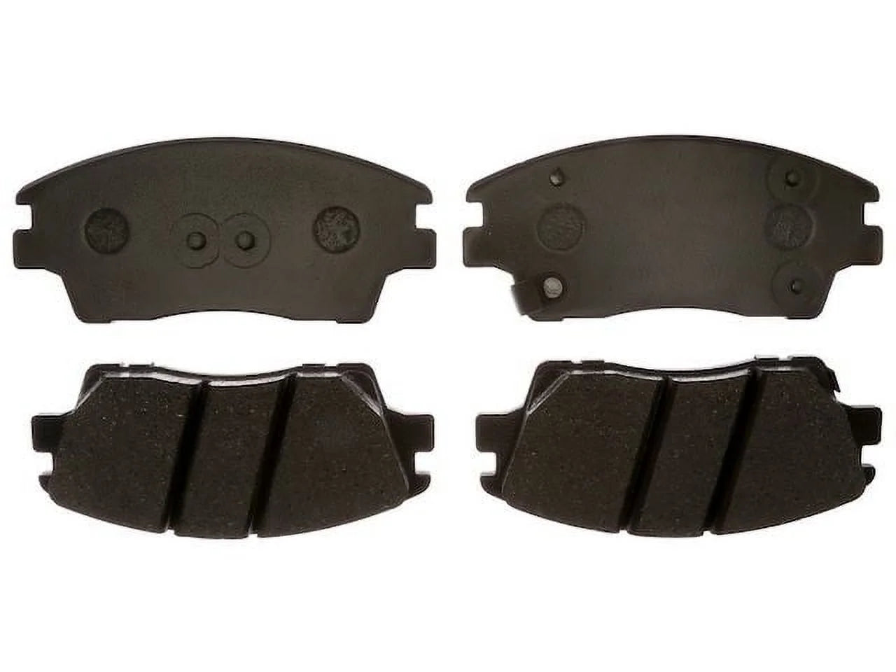 Front Brake Pad Set - Compatible with 2017 - 2020 Hyundai Elantra Sport 1.6L 4-Cylinder 2018 2019