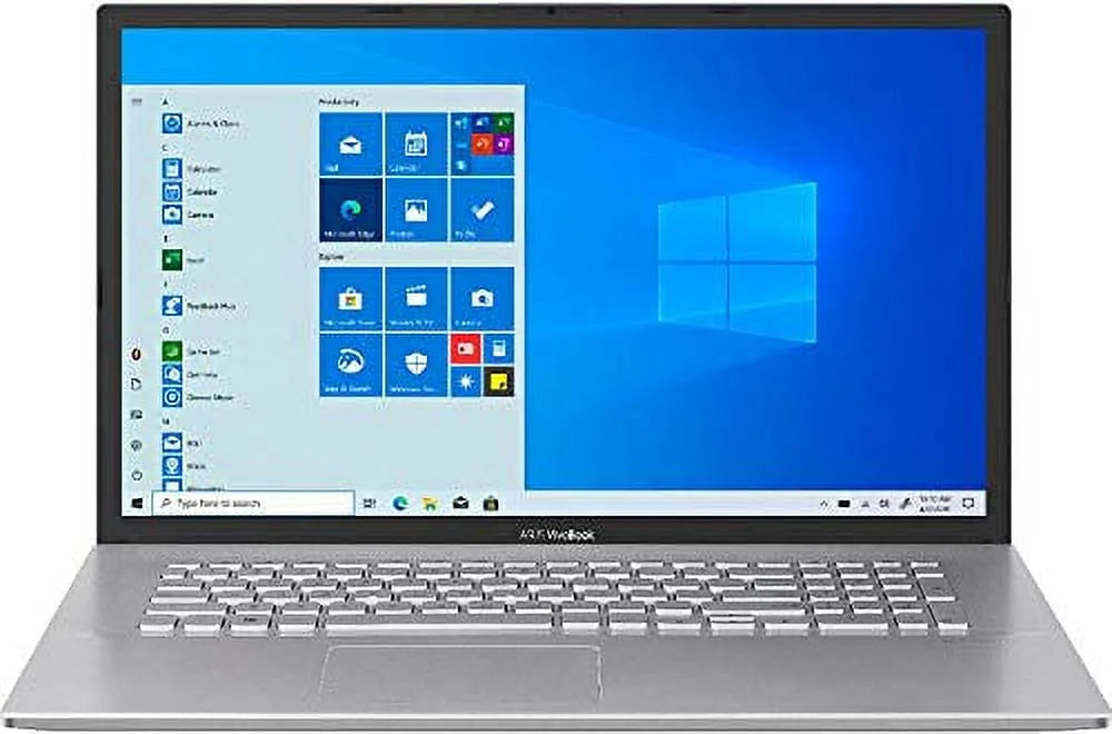 VivoBook 17 17.3 Laptop - AMD Ryzen 7 - 12GB Memory - AMD Radeon RX Vega 10 - 512GB SSD - Transparent Silver Model:X712DA-BR7N6SKU:6403423