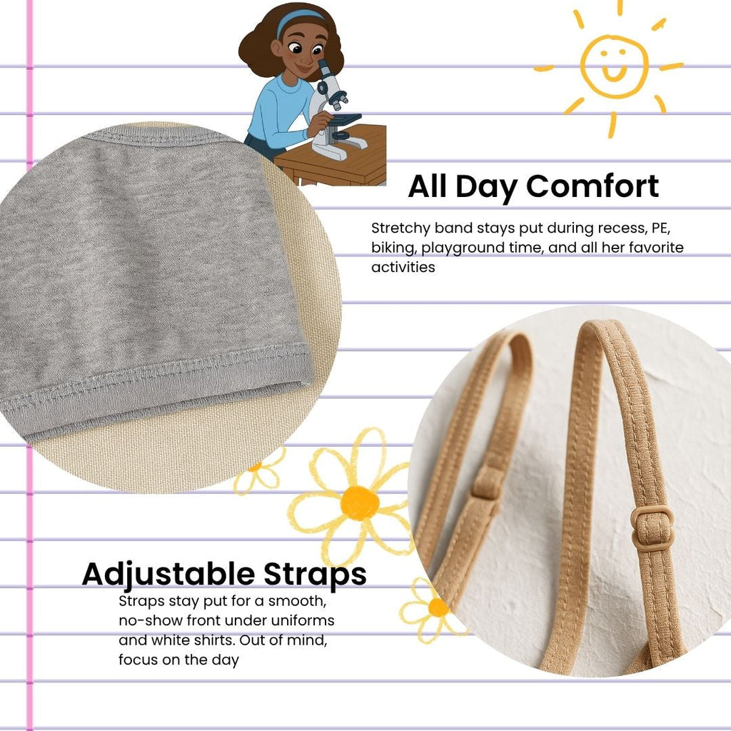 Girls Cotton Training Bras