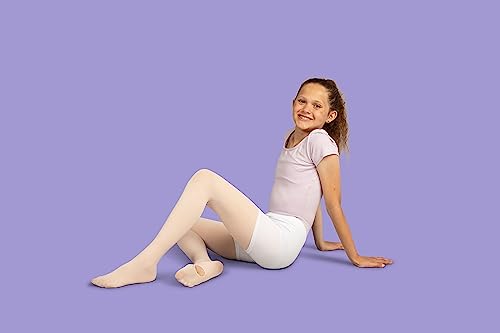 Girls Cotton Cartwheel Shorts - 4 Pack