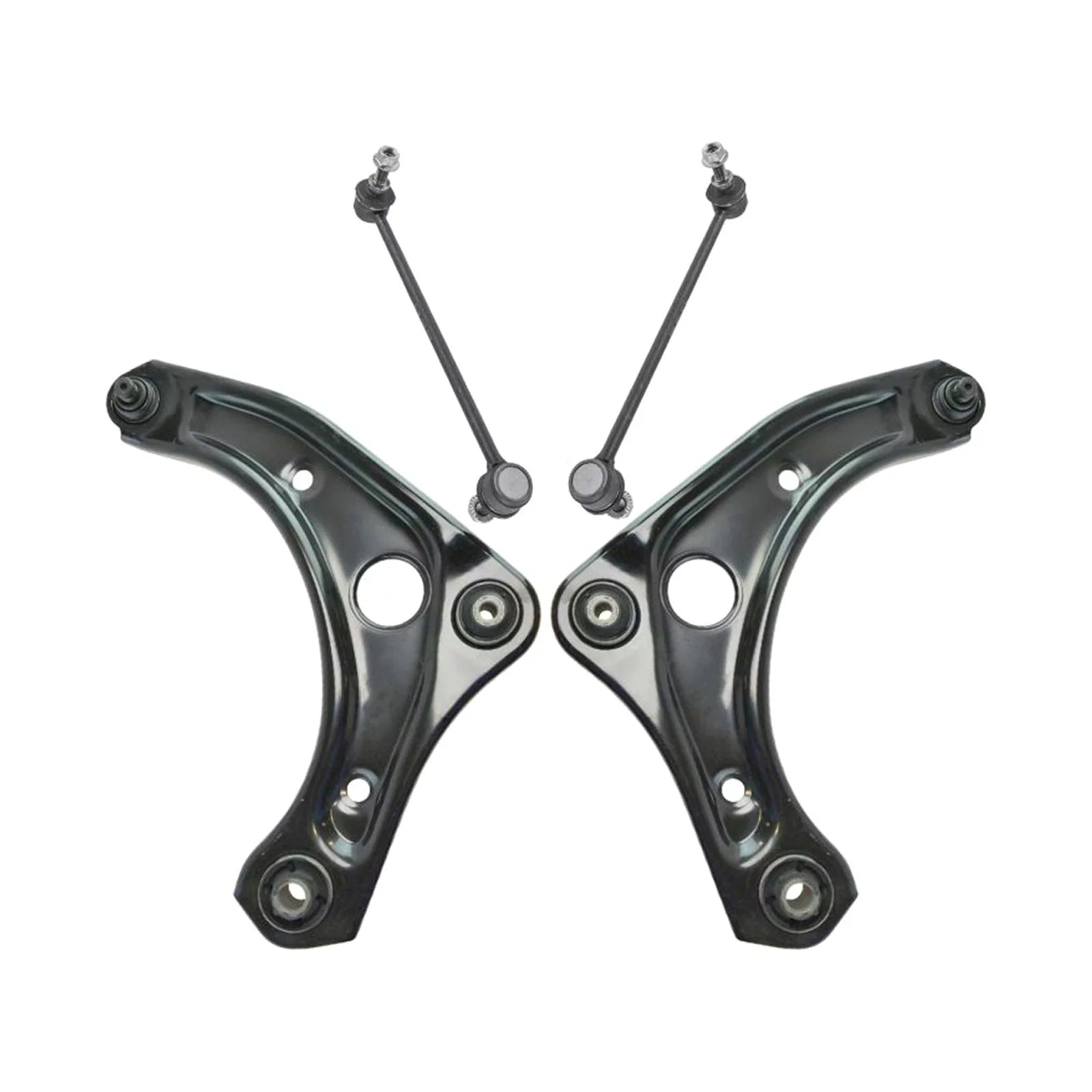 Front Lower Control Arms with Ball Joints Sway Link Suspension Kit Set of 4