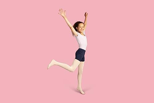Girls Cotton Cartwheel Shorts - 4 Pack
