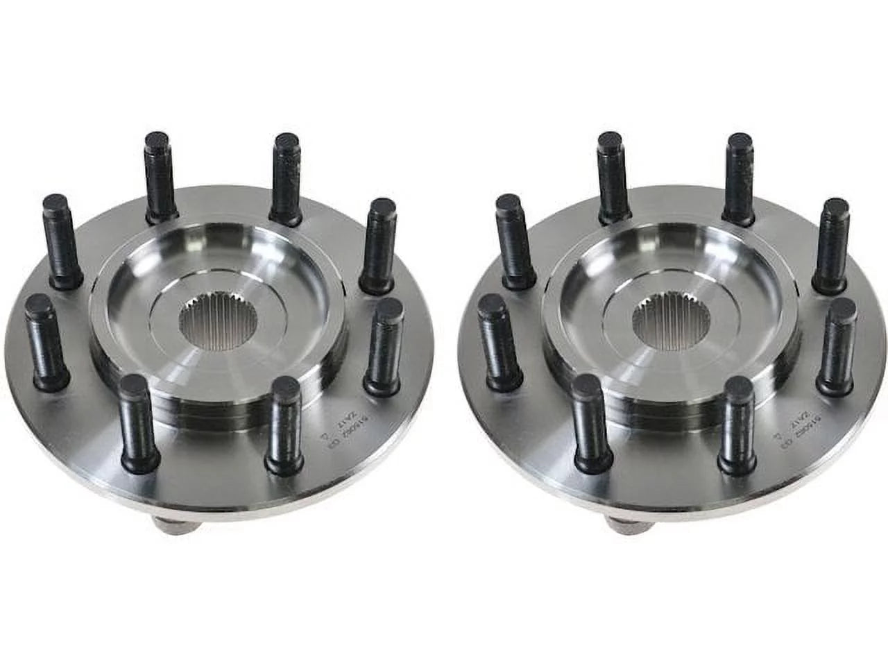 Front Wheel Hub and Bearing Kit 2 Piece - Compatible with 2000 - 2001 Dodge Ram 2500 4WD
