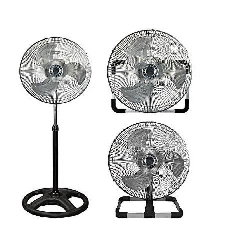 Impress 3-In-1 High-Speed Fan, 58H x 18W x 18D