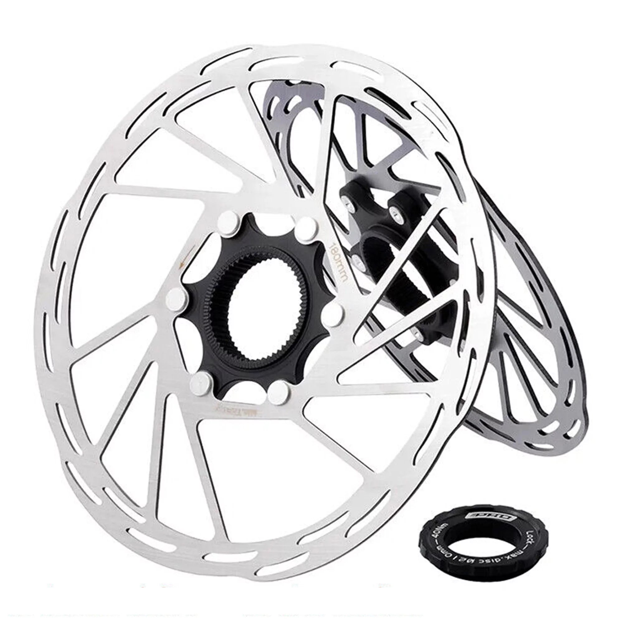 BUCKLOS IIIPRO Centerlock Rotor 140/160/180/203mm MTB Road Bike Disc Brake with Lock Ring