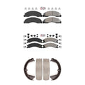 Transit Auto Front Semi-Metallic Disc Brake Pads Kit For Ford E-450 Super Duty KNN-100331