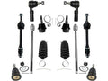 Front Ball Joint Sway Bar Link Tie Rod End Kit - Compatible with 2006 - 2008 Dodge Ram 1500 2007