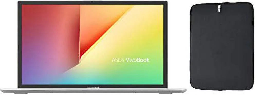 Asus Vivobook Thin and Light 17.3 Inch Laptop Bundle with Woov Accessory, AMD Quad Core Ryzen 7 3700U, 16GB RAM, 1TB PCIe SSD, AMD Radeon RX Vega 10 Graphics, USB-C, Bluetooth, Windows 10 Home